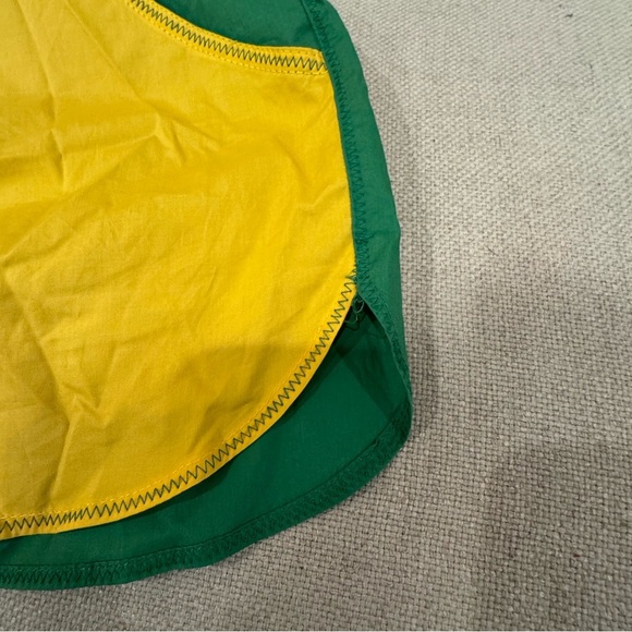 Green&  Yellow  unisex Athletic Shorts( listed under women’s 4 sizing) 💛💚zoom in - Picture 8 of 10